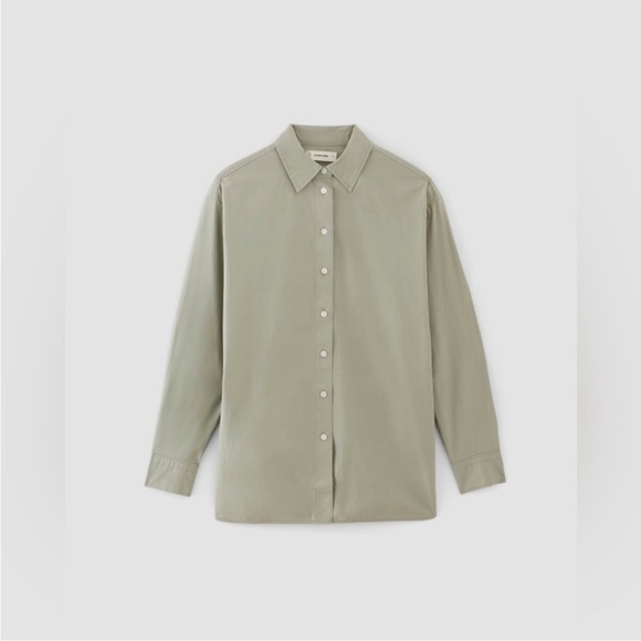 EVERLANE green button-down shirt - The classic oxford NWOT - Picture 12 of 12